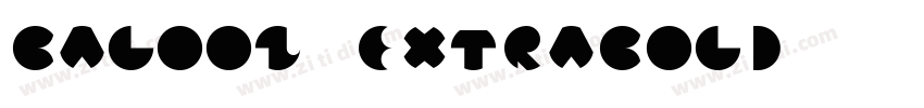 Baloo2 ExtraBold字体转换